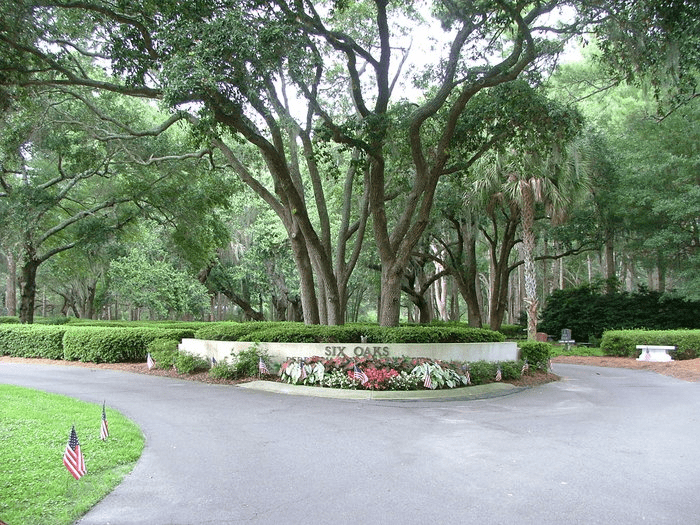 Six Oaks Cemetery Hilton Head.