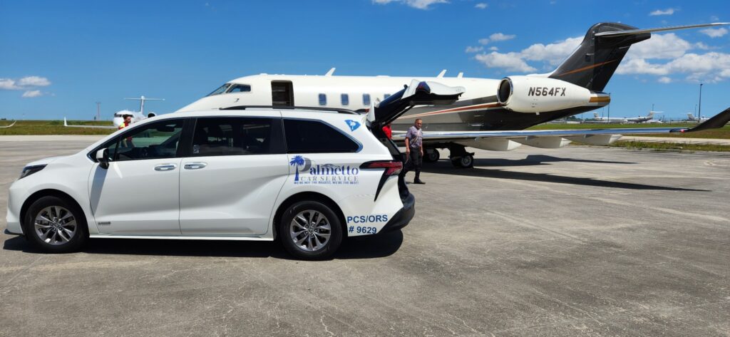 Palmetto Car Service from airport to your destination in Beaufort.